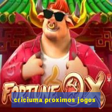 criciuma proximos jogos